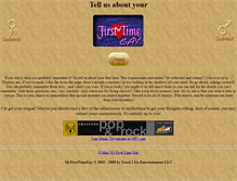 Tablet Screenshot of myfirsttimegay.com